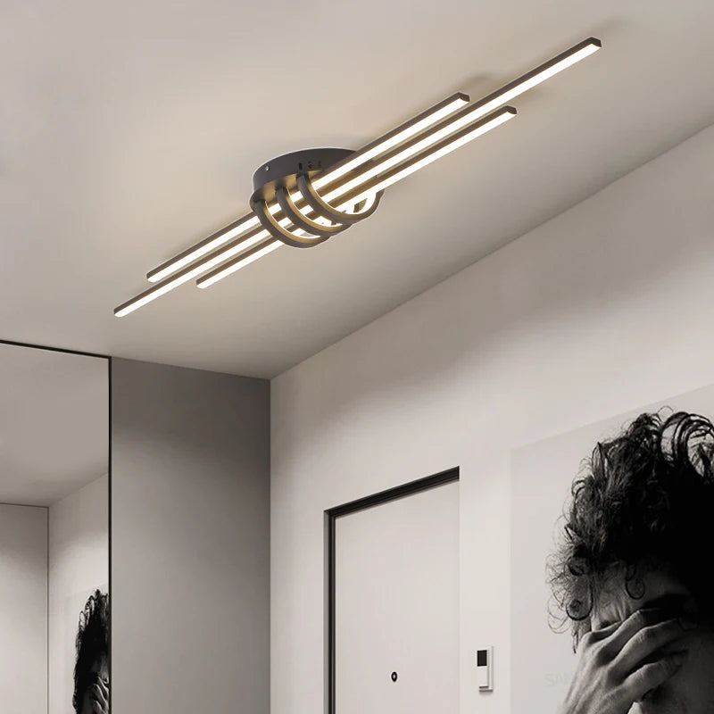 Lámpara Colgante LED con Control Remoto y App — Sala y Comedor