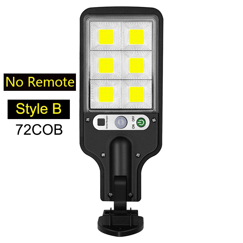 Reflector Solar COB Alta Potencia — Garaje y Entrada