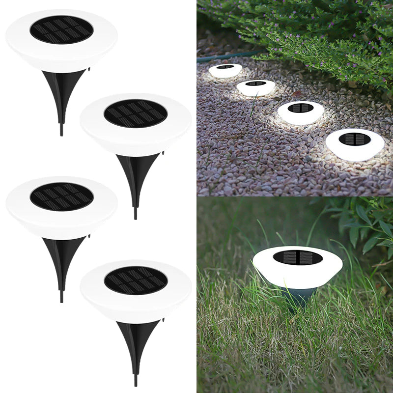 Luces Solares Rasantes de Jardín 14LED — Pack 1 a 4
