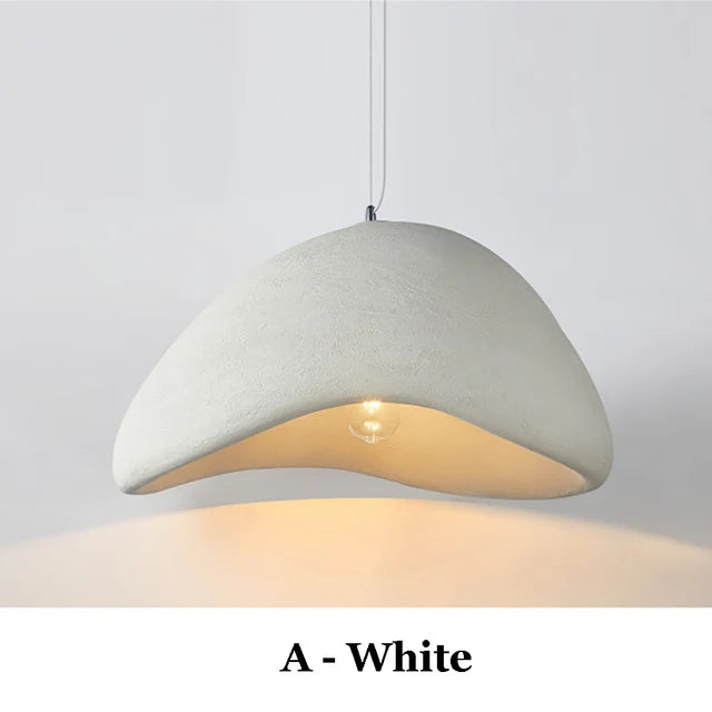Lámpara Colgante Wabi Sabi Orgánica — Comedor y Sala