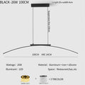 Lámpara Colgante LED de Arco — Comedor y Cocina