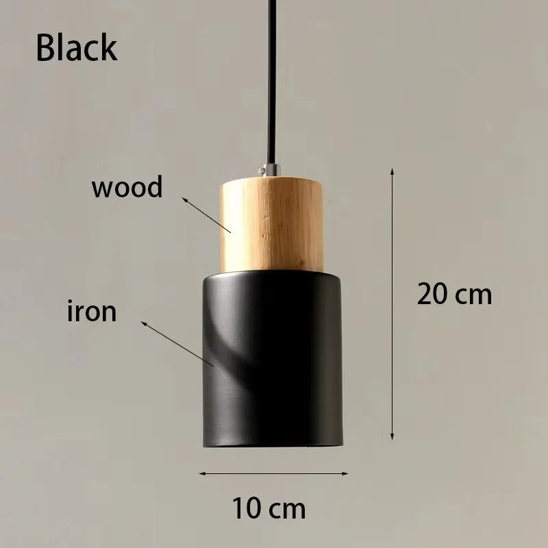 Lámpara Colgante Minimalista Nórdica — Recámara y Bar