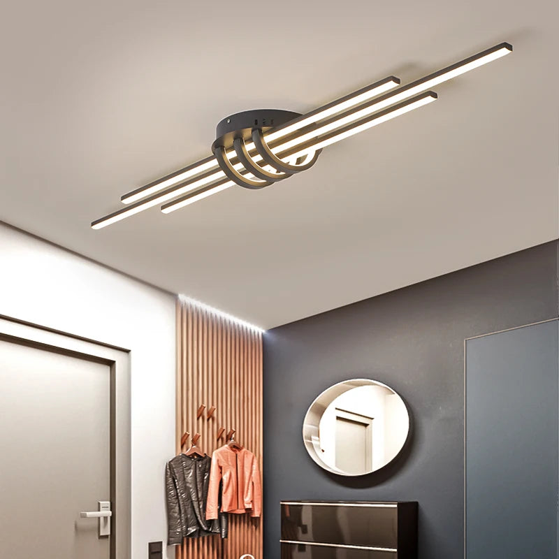 Lámpara Colgante LED con Control Remoto y App — Sala y Comedor