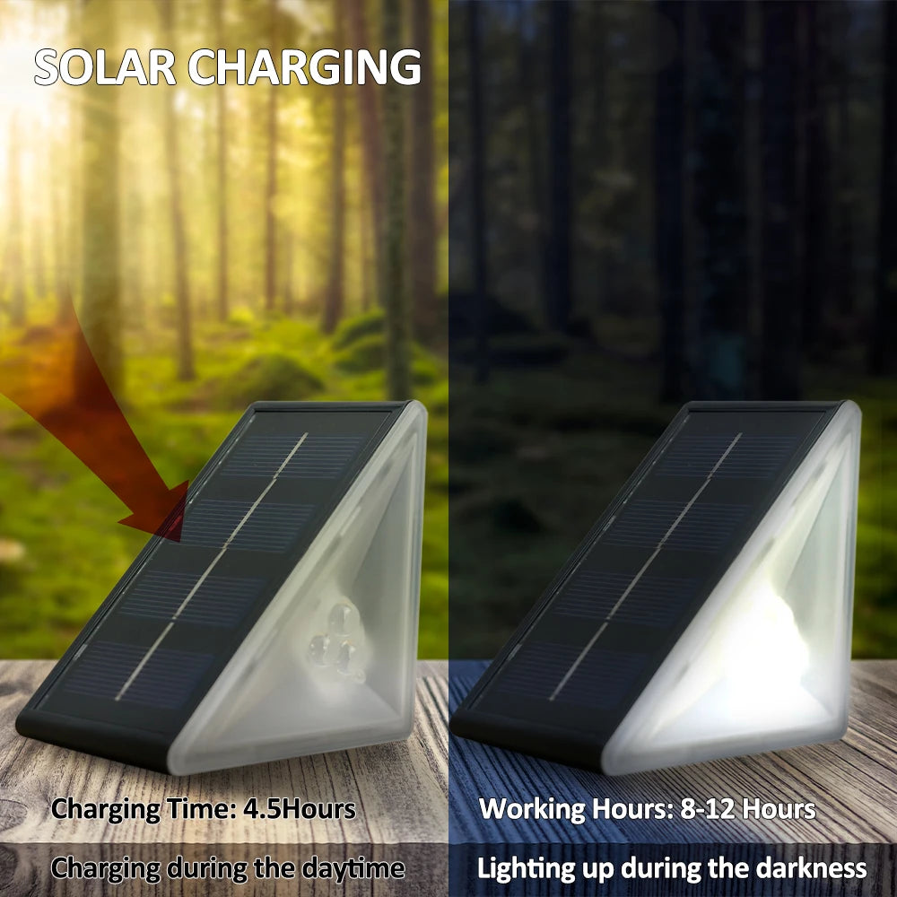 Luces Solares para Escaleras IP67 — Encendido Automático