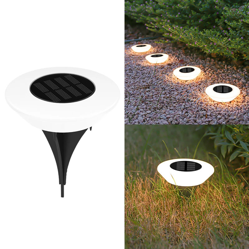 Luces Solares Rasantes de Jardín 14LED — Pack 1 a 4