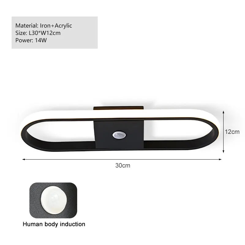 Plafón LED Geométrico con Control Remoto — Sala y Comedor