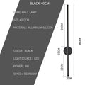 Aplique de Pared LED Lineal — Sala y Recámara