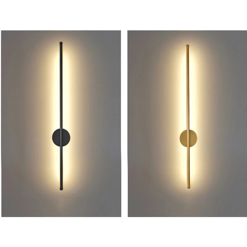 Aplique de Pared LED Lineal — Sala y Recámara