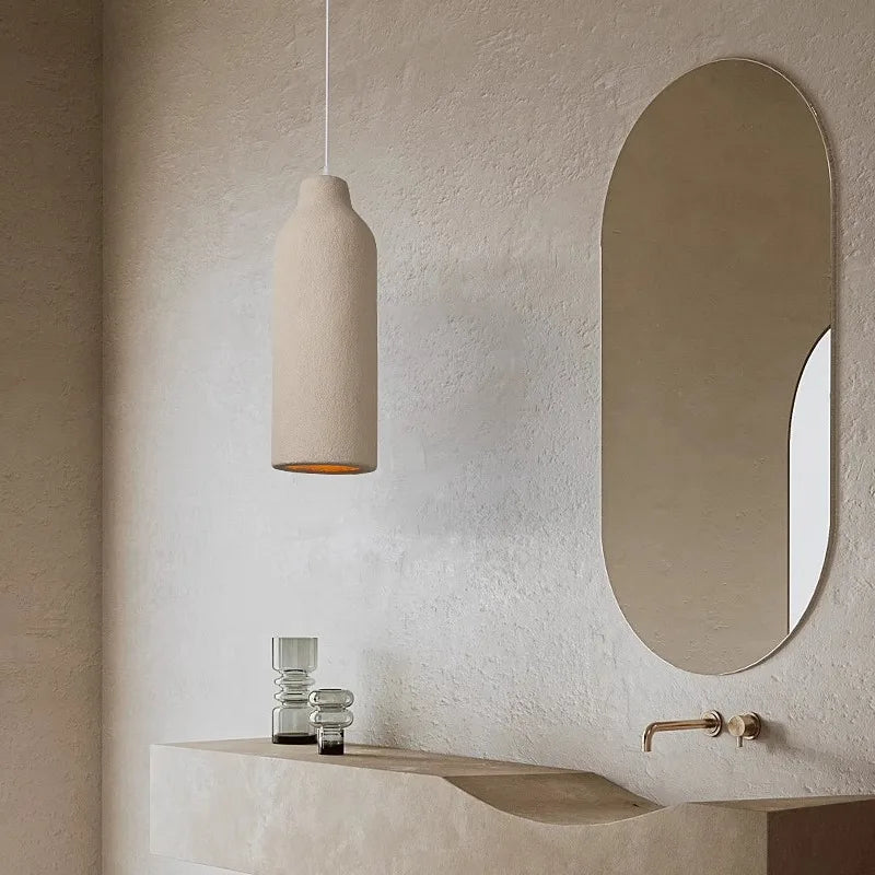 Lámpara Colgante Semiesférica Wabi Sabi — Sala y Comedor